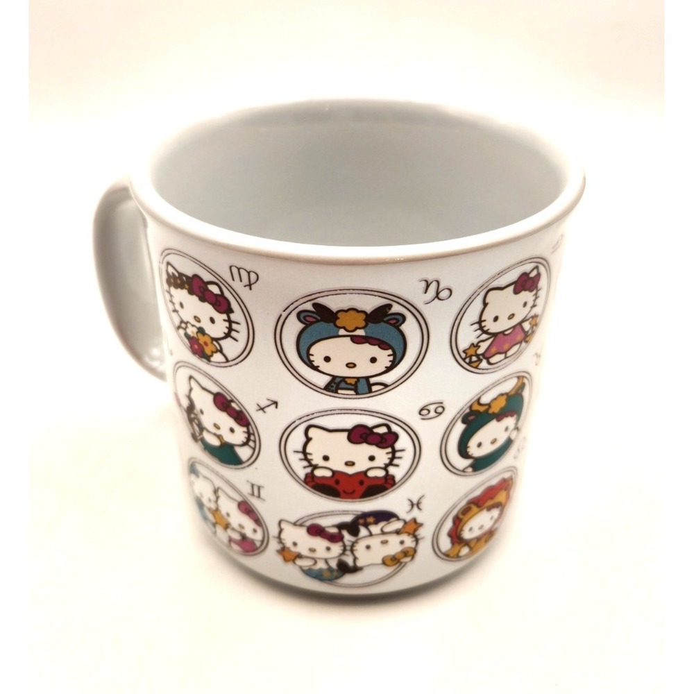 Hello Kitty Sanrio Zodiac Signs Astrology Large 20 oz Coffee Soup Mug